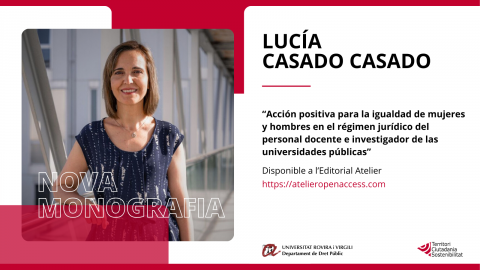 Nova publicació de la Dra. Lucía Casado