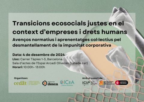 Seminario: Transiciones ecosociales justas en el contexto de empresas y derechos humanos